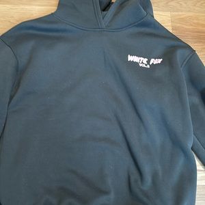 White fox hoodie